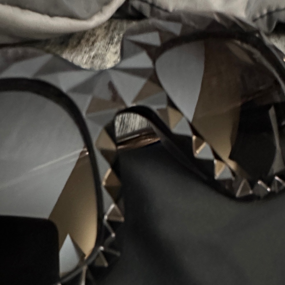 Dolce & Gabbana Black Graphite Studded Sunglasses